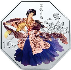 中國古典文學(xué)名著——《紅樓夢》彩色金銀紀(jì)念幣（第二組）1盎司彩色銀質(zhì)紀(jì)念幣
