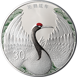 2020吉祥文化金銀紀(jì)念幣100克圓形銀質(zhì)紀(jì)念幣