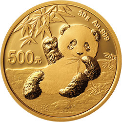 2020版熊貓金銀紀(jì)念幣30克圓形金質(zhì)紀(jì)念幣