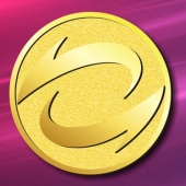 2015年3月定制　中經(jīng)萬(wàn)達(dá)千足金徽章制作、黃金徽章制作