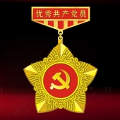 2016年6月定制　漢濱區(qū)委組織部優(yōu)秀共產(chǎn)黨員獎?wù)露ㄖ? title=