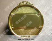 中山新徽學(xué)校2007年度優(yōu)秀員工獎(jiǎng)牌，金牌