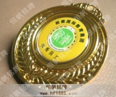 中山新徽學(xué)校2007年度優(yōu)秀員工獎(jiǎng)牌，金牌