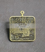 風(fēng)景旅游區(qū)紀念品,貴重紀念禮品,鍍金紀念章