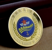 中國海軍?？谂灱兘鸺o(jì)念幣,金銀幣定做,金幣定制