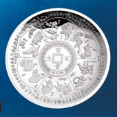 富貴銀盤定購,富貴生肖銀盤訂購,紀(jì)念銀盤定購