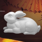 吉祥兔純銀工藝品定做、純銀制品生產(chǎn)訂購(gòu)